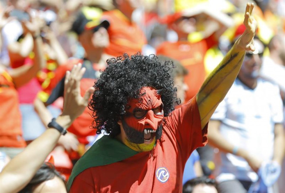 Belgikako zalea. Efe.