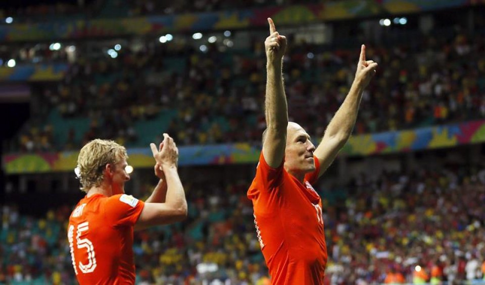Robben, Holanda. Efe.