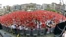 Plaza del Ayuntamiento de Pamplona. Foto: EFE