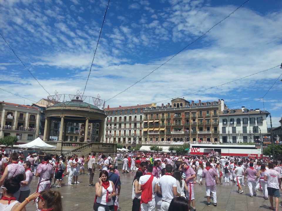 Plaza del Castillo. Foto: Lontzo Sainz