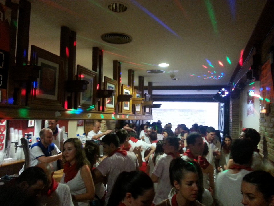 Interior de una Peña. Foto: Lontzo Sainz