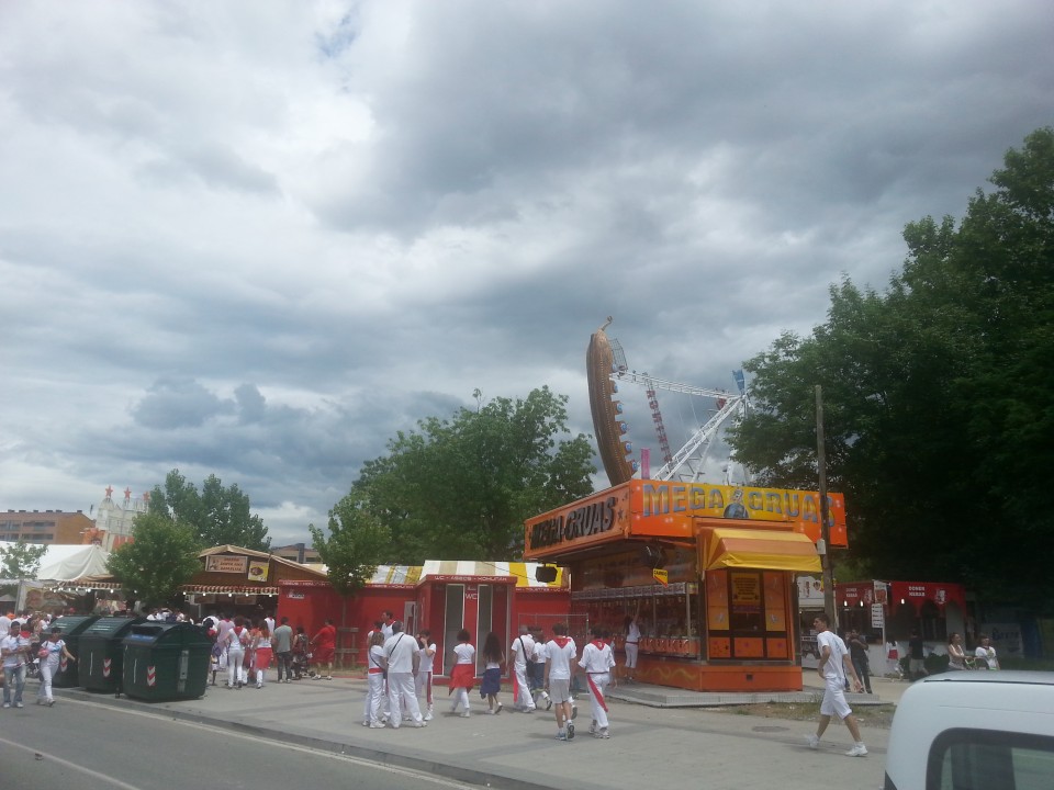 Las barracas. Foto: Lontzo Sainz