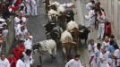 Encierro del 7 julio. Foto: EFE