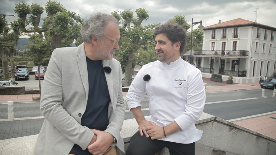 Ramon Roteta con Gorka Txapartegi