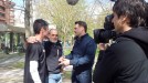 Martin Fiz, Juanito Oiarzabal y Iñaki Lopez