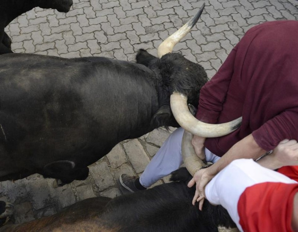 Encierro del 8 julio. Foto: EFE