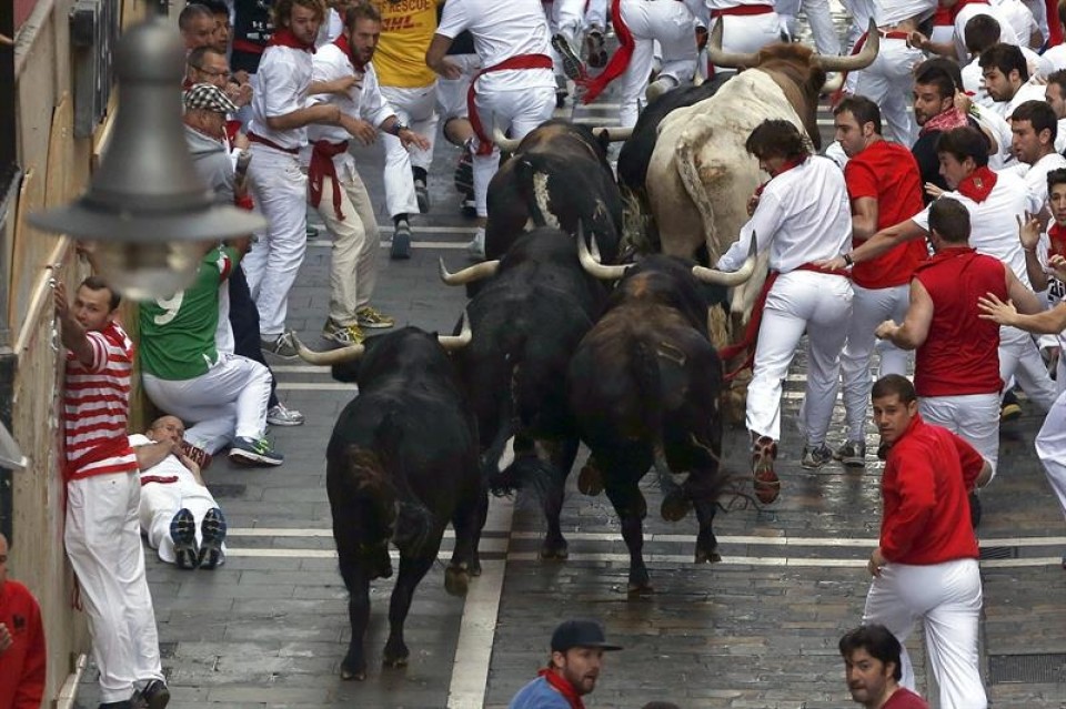 Encierro del 8 julio. Foto: EFE