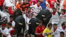 Encierro del 8 julio. Foto: EFE