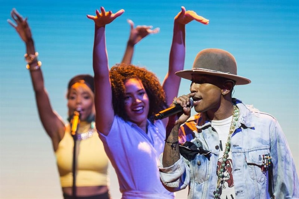 Pharrell Williams. Foto: EFE