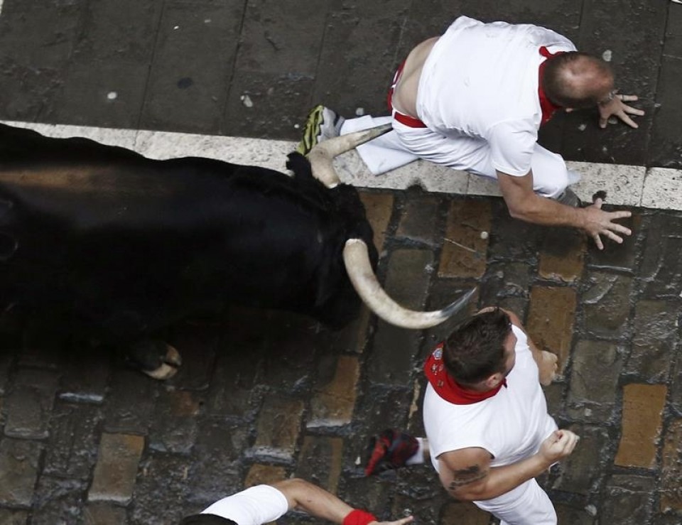 Encierro del 9 julio. Foto: EFE