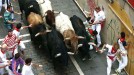 Encierro del 10 de julio. Foto: EFE