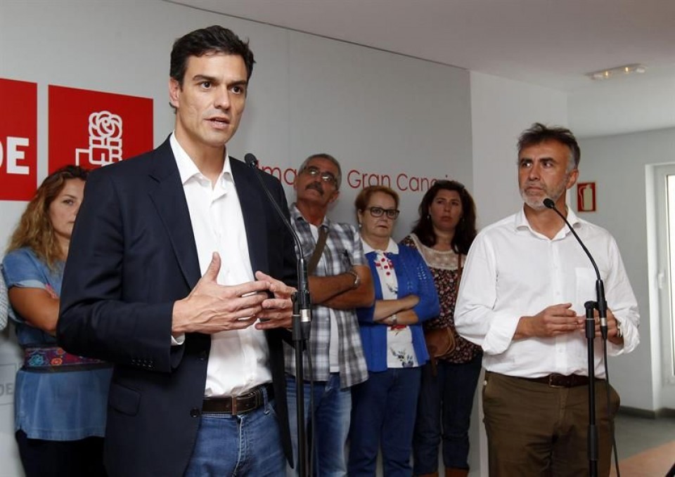 Pedro Sánchez, uno de los candidatos a liderar el PSOE. EFE