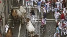 Encierro del 12 de julio. EFE