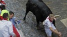 Encierro del 12 de julio. EFE