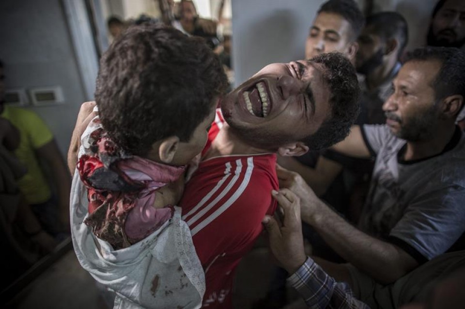 Israel mata a cuatro niños palestinos en una playa de Gaza