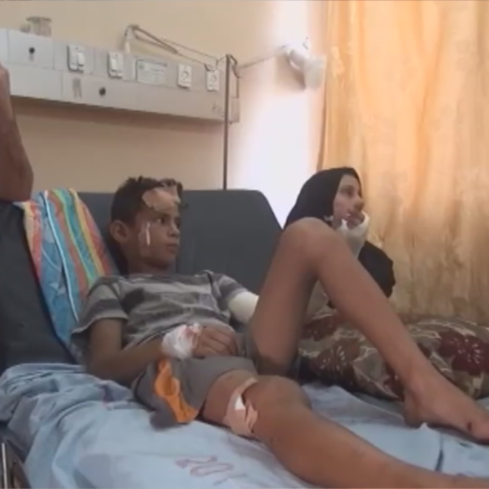 Dolor en las familias de los 4 niños muertos en Gaza