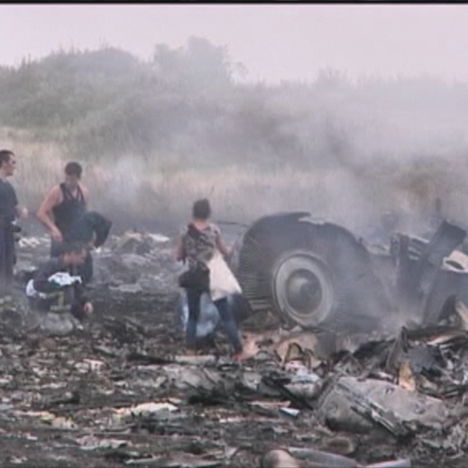 Accidente de avión en Ucrania