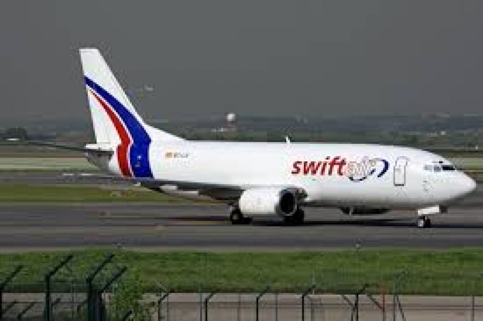 Desaparece un avión de la compañia Swift Air