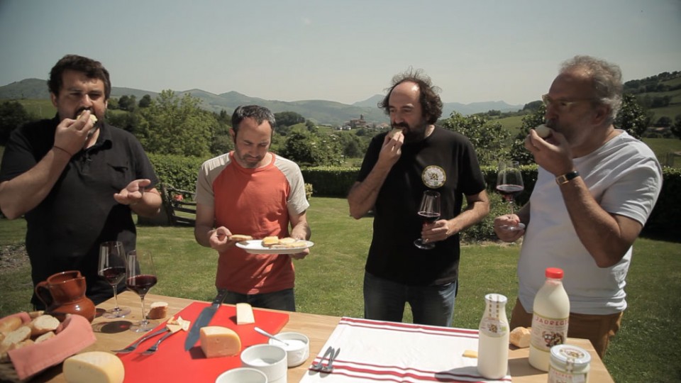 Anizen, gaztak probatzen