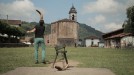 Jugando al 'laxoa' en Arraioz