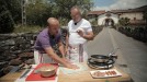 Probando el talo de Amaiur