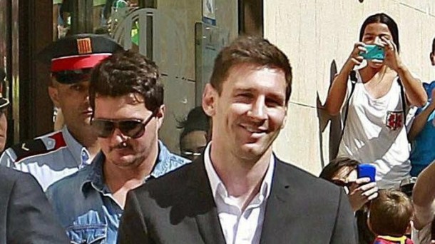 Lionel Messi, jugador del Barcelona. Efe.
