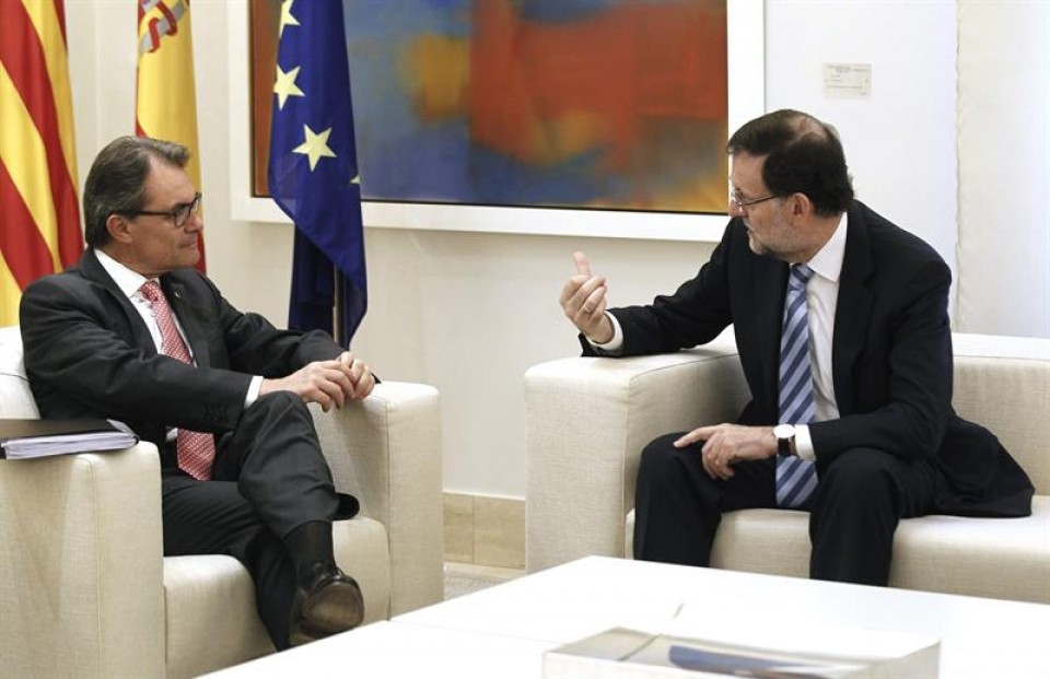Artur Mas / Mariano Rajoy EFE