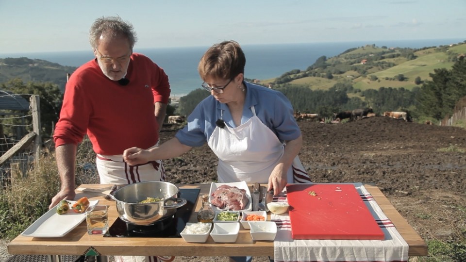 Zezen buztana prestatzen