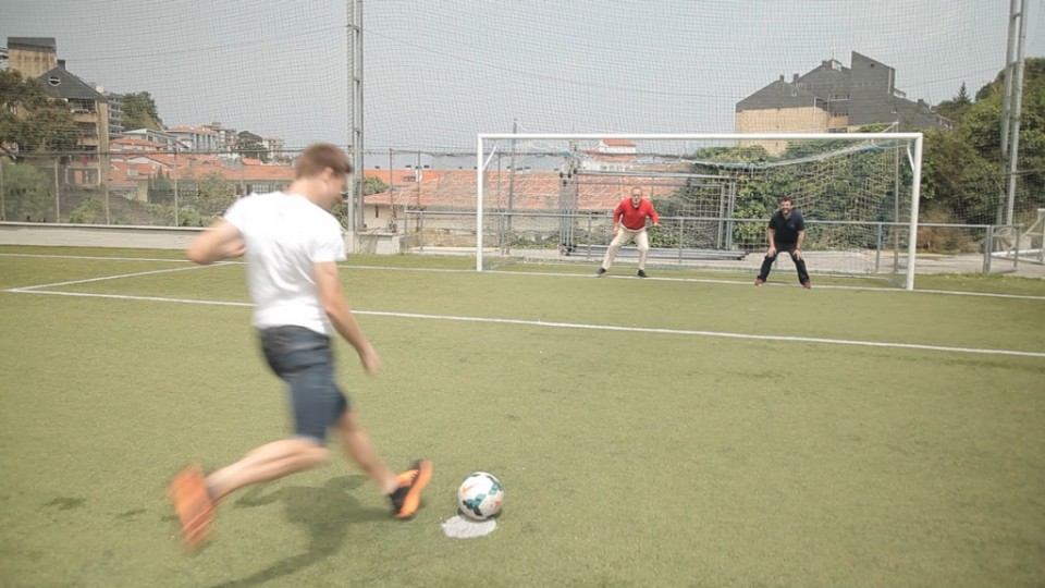 Illarramendi penatiak jaurtitzen