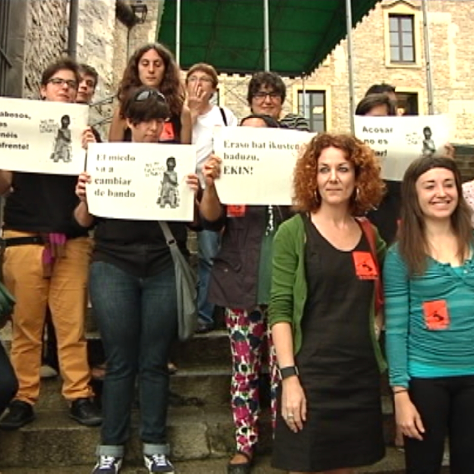 Feministas de Vitoria-Gasteiz. Foto de archivo: EiTB