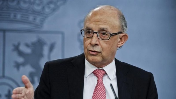 Cristobal Montoro Hazienda ministroa. EFE