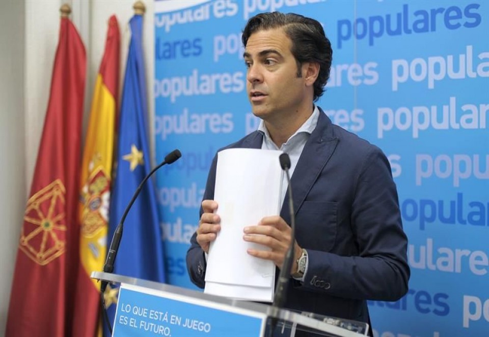 El presidente de la comisión gestora del PPN, Pablo Zalba. Foto: EFE