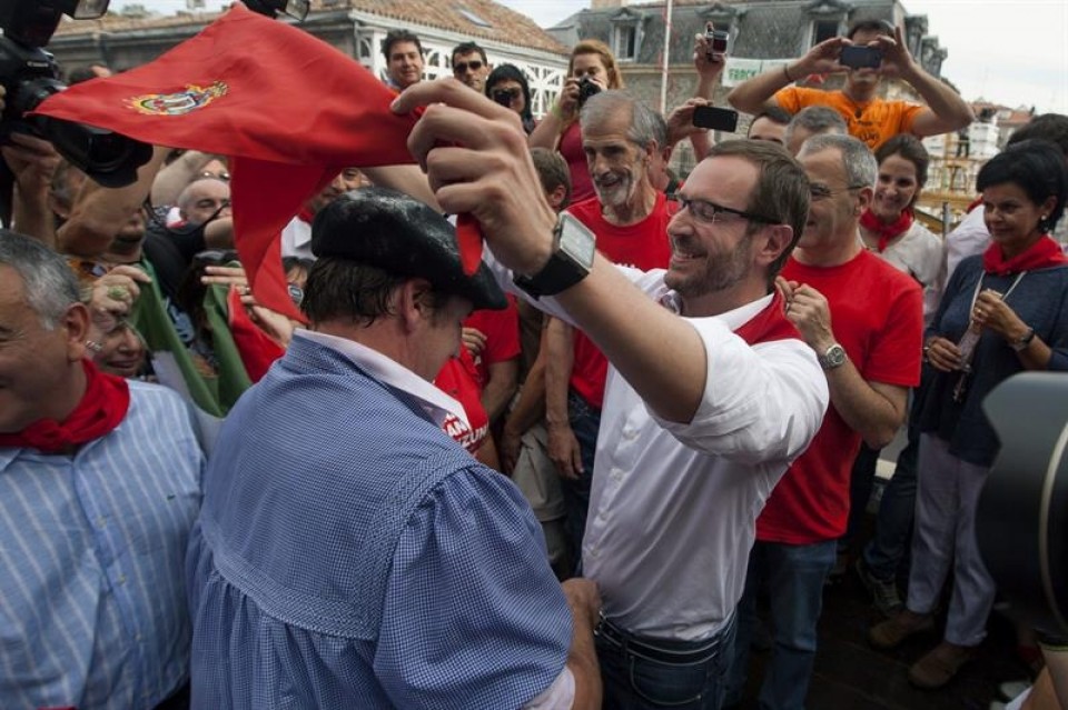 Andre Maria Zuriaren jaiak. Argazkia: EFE.