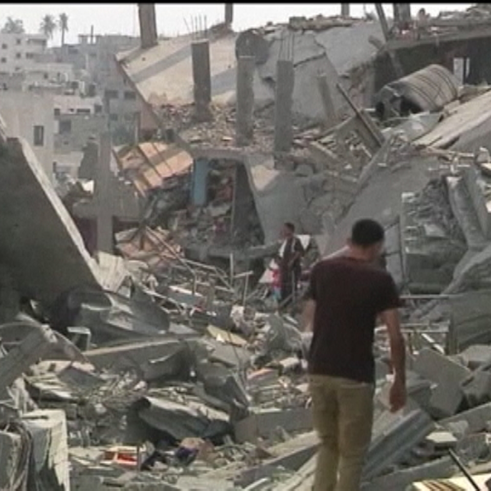 Devastación en Gaza. EiTB