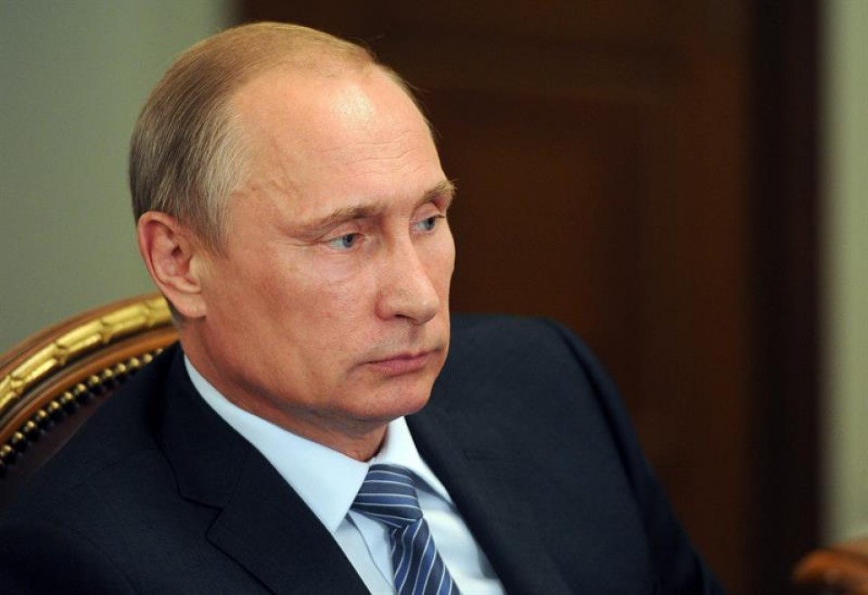 Vladimir Putin errusiako presidentea, artxiboko irudian. EFE.