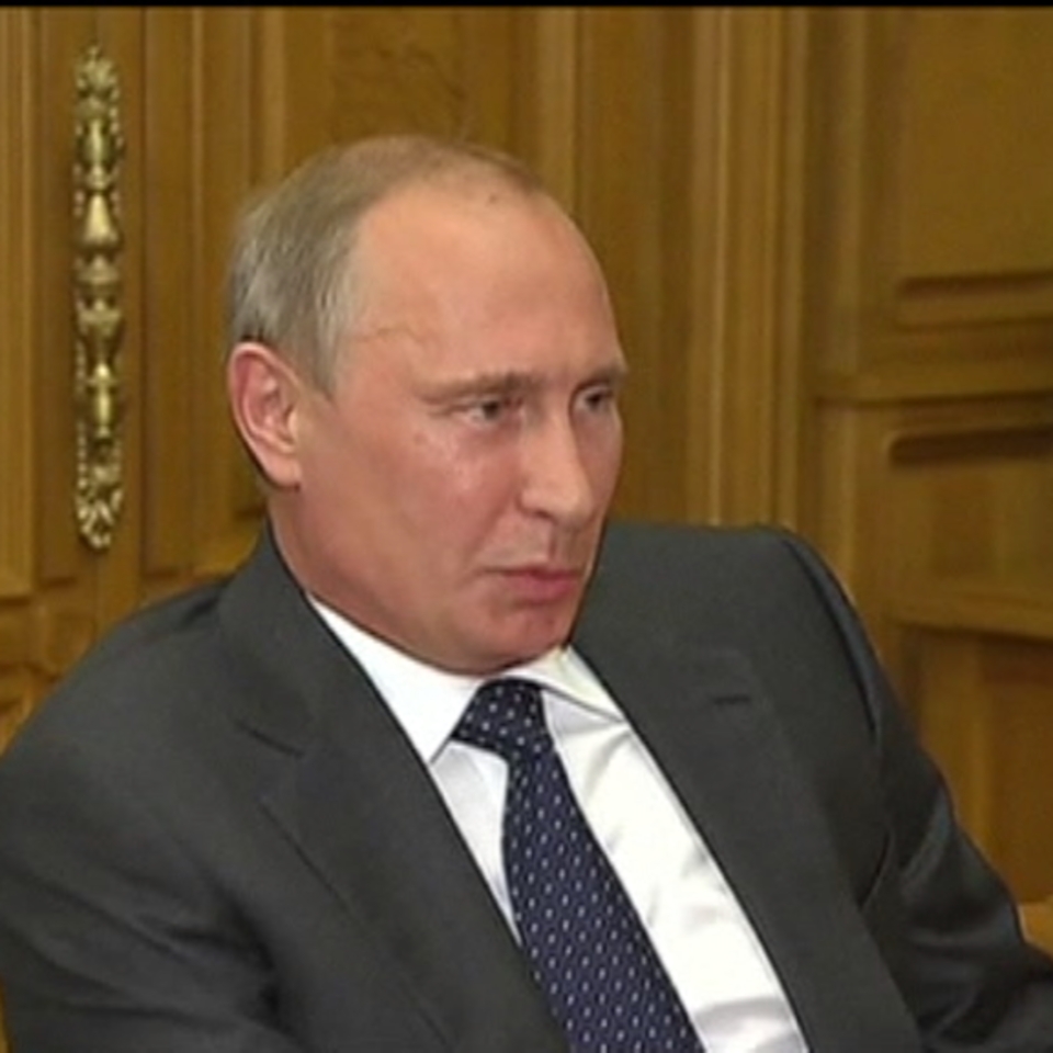 Vladimir Putin Errusiako presidentea. Artxiboko irudia: EFE