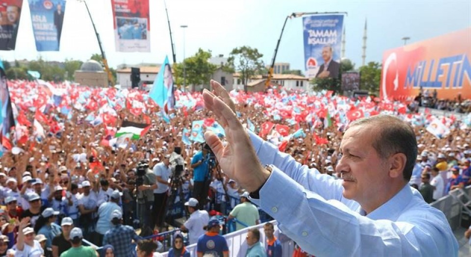 Recep Tayyip Erdogan, el gran favorito a ganar las elecciones.