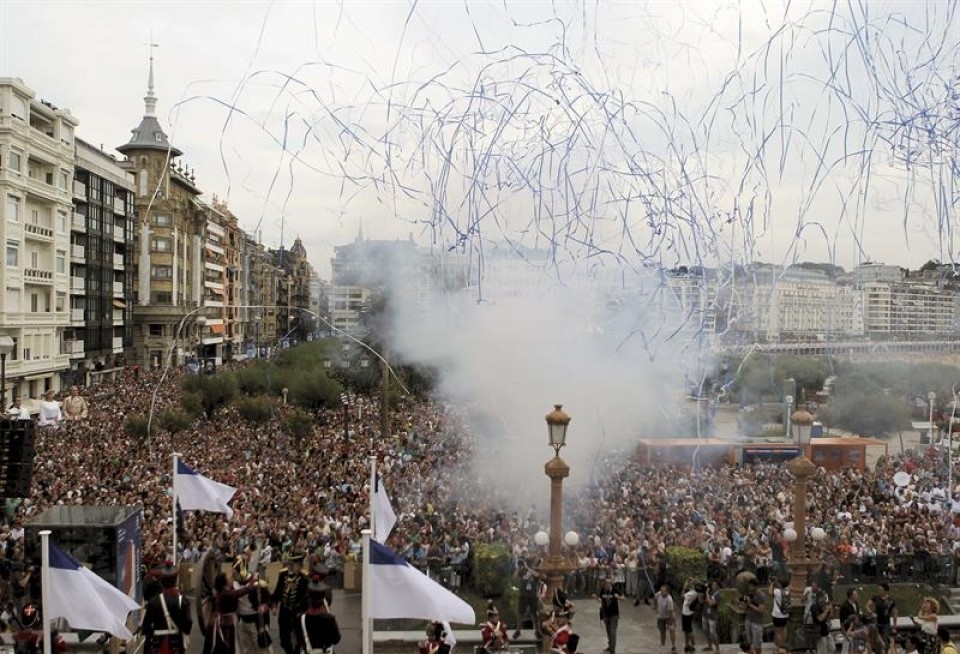 Donostiako Aste Nagusia. Argazkia: EFE.