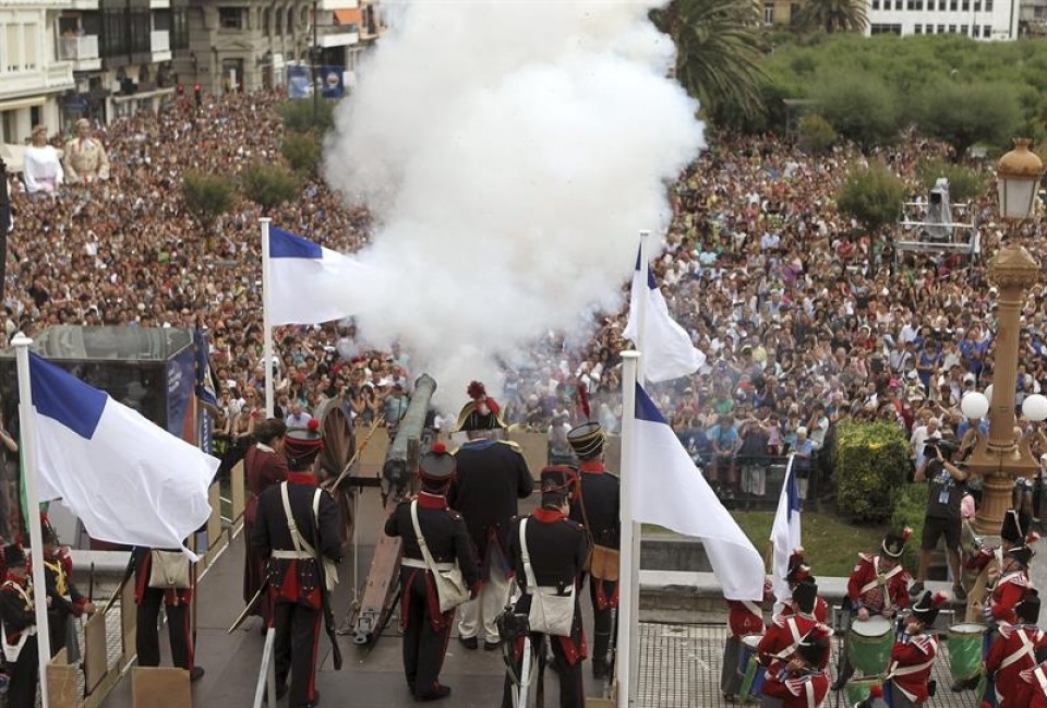 Donostiako Aste Nagusia. Argazkia: EFE.