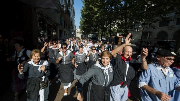 Los blusas veteranos en Vitoria-Gasteiz.