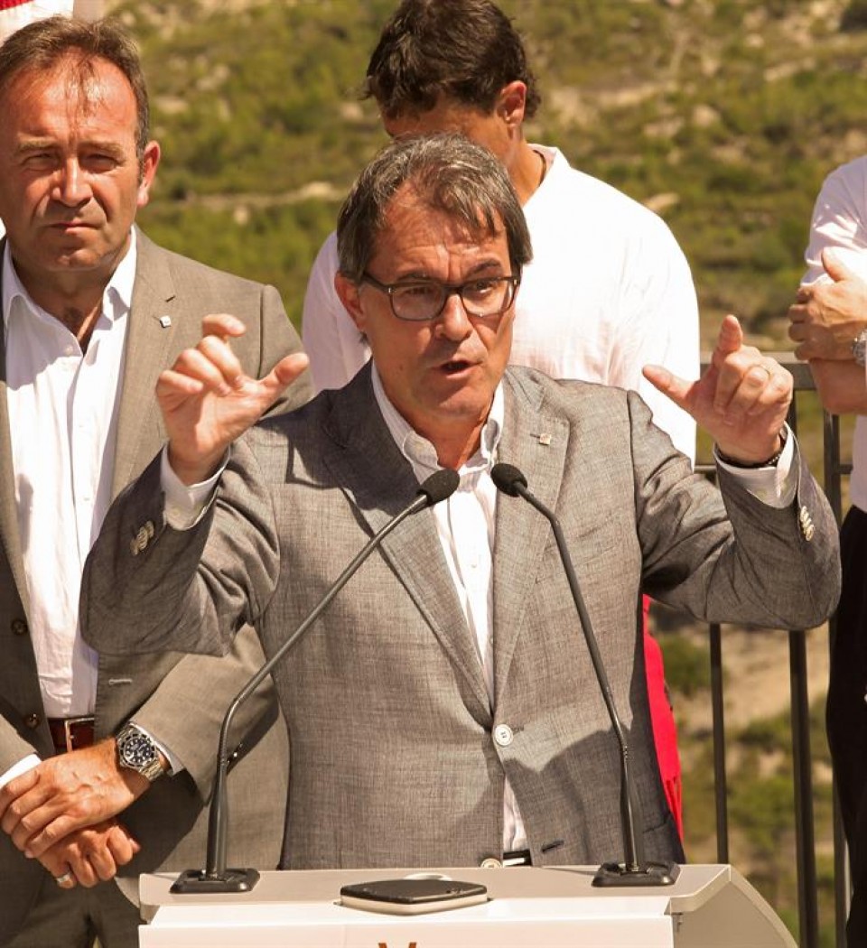 El presidente de la Generalitat Artur Mas. Foto: EFE.