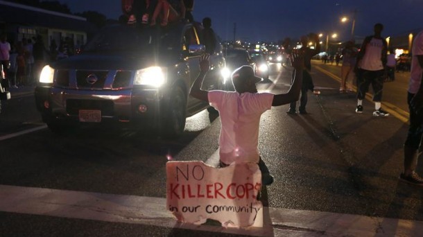 La muerte de Michael Brown a manos de la Policía provocó grandes incidentes en EEUU. Foto: EFE