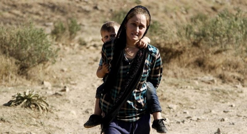 Txostenak Irakeko emakume kurduei egindako gehiegikeriak jaso ditu. Irudia: EFE