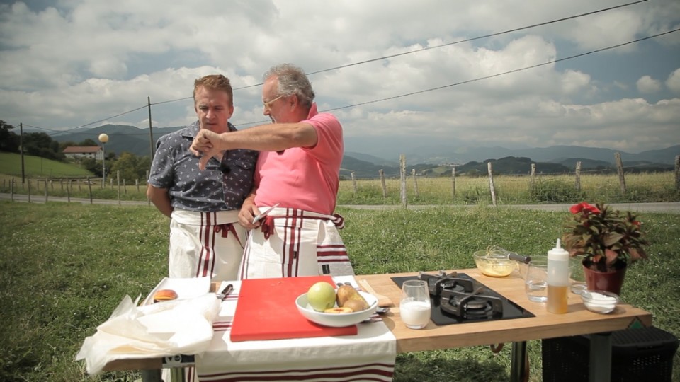 Ramon Roteta sukaldatzen 