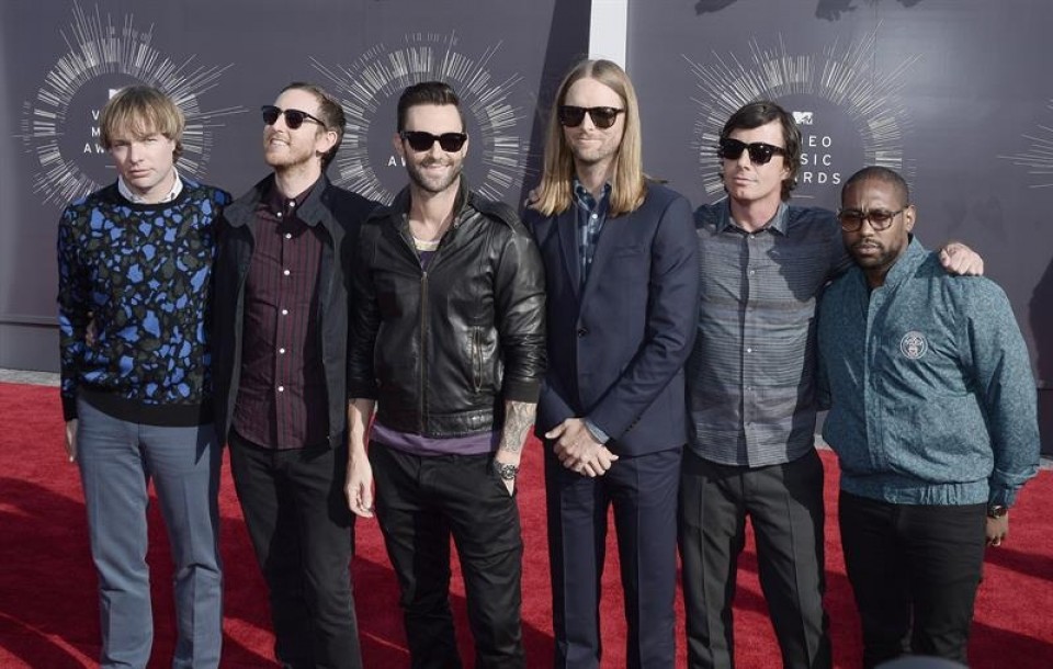 Maroon 5. Foto: EFE