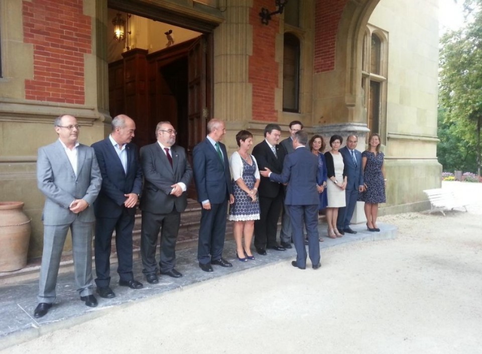 El Gobierno Vasco ha iniciado el curso político esta semana en el Palacio Miramar. Foto: Irekia