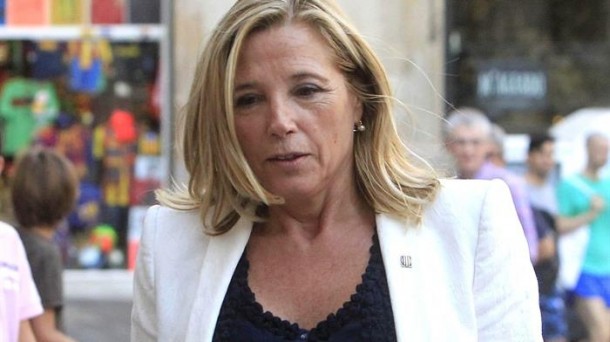 Joana Ortega Kataluniako Gobernuko presidenteordea. Artxiboko irudia: EFE