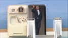 Obama llega a la reunión de la OTAN