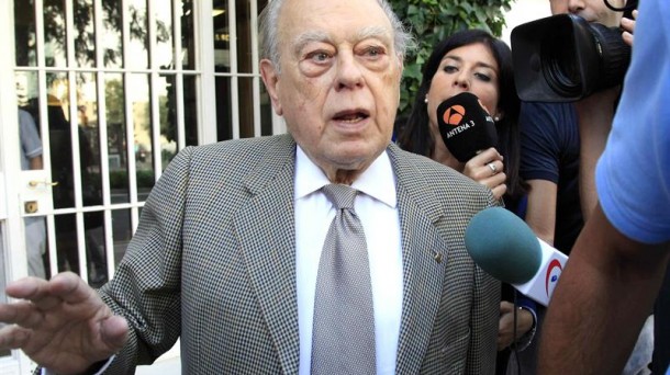 Jordi Pujol Generalitatearen presidente ohia.