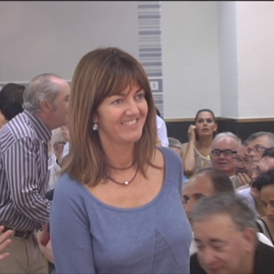 Idoia Mendia es la única candidata a la secretaría general del PSE-EE. Foto de archivo: EiTB